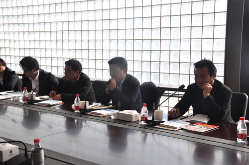 寧波市經(jīng)信委陳炳榮主任及江北區(qū)許會祥副區(qū)長來司進行政策調研