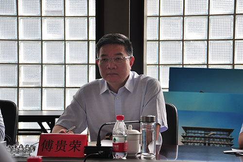 寧波市江北區(qū)區(qū)委副書記、區(qū)長傅貴榮一行蒞臨我公司調(diào)研指導(dǎo)工作