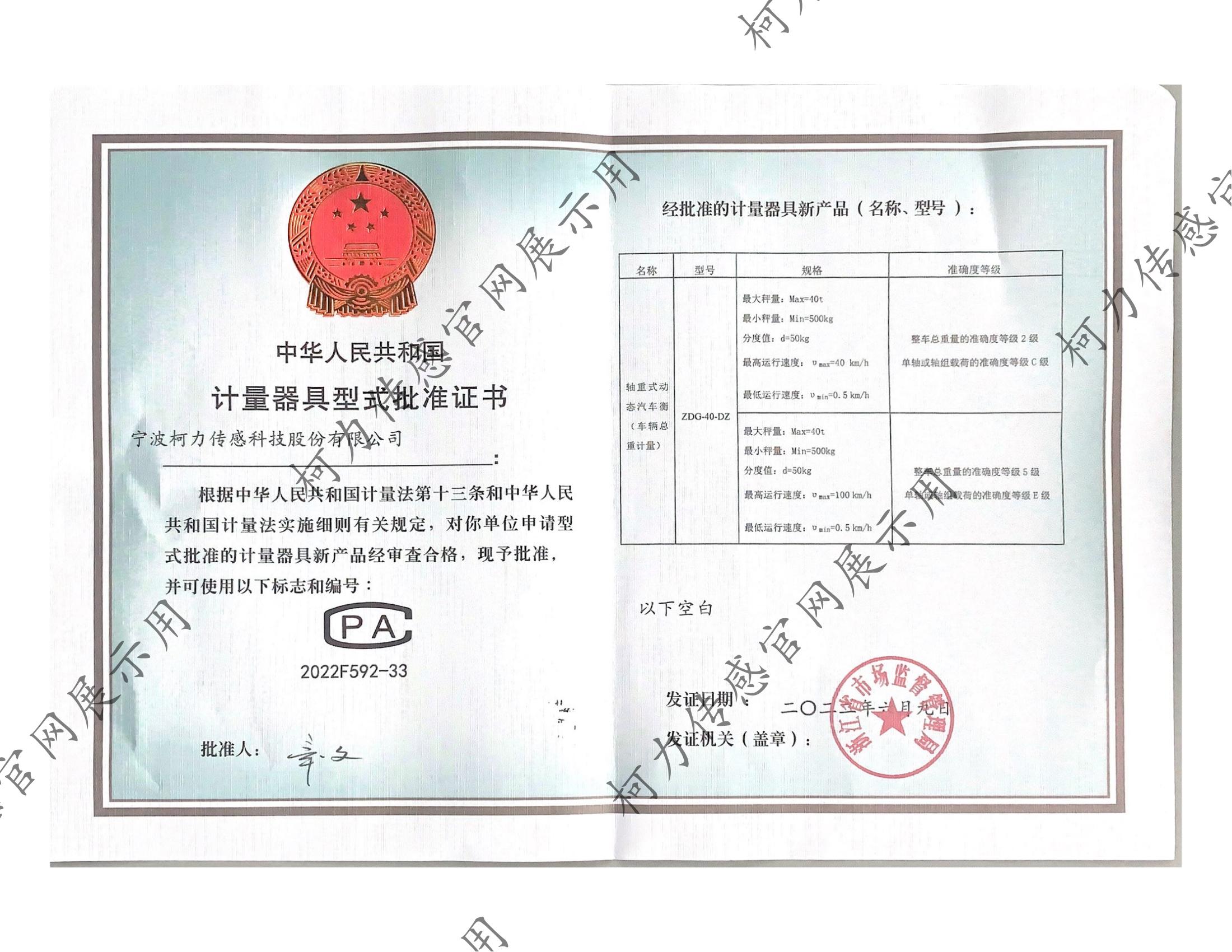 軸重式動態(tài)汽車衡ZDG-40-DZ