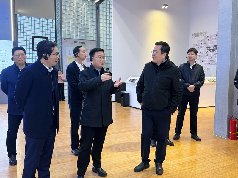 寧波市人大常委會(huì)黨組書記、主任傅祖民一行蒞臨柯力傳感調(diào)研指導(dǎo)  寧波柯力傳感科技